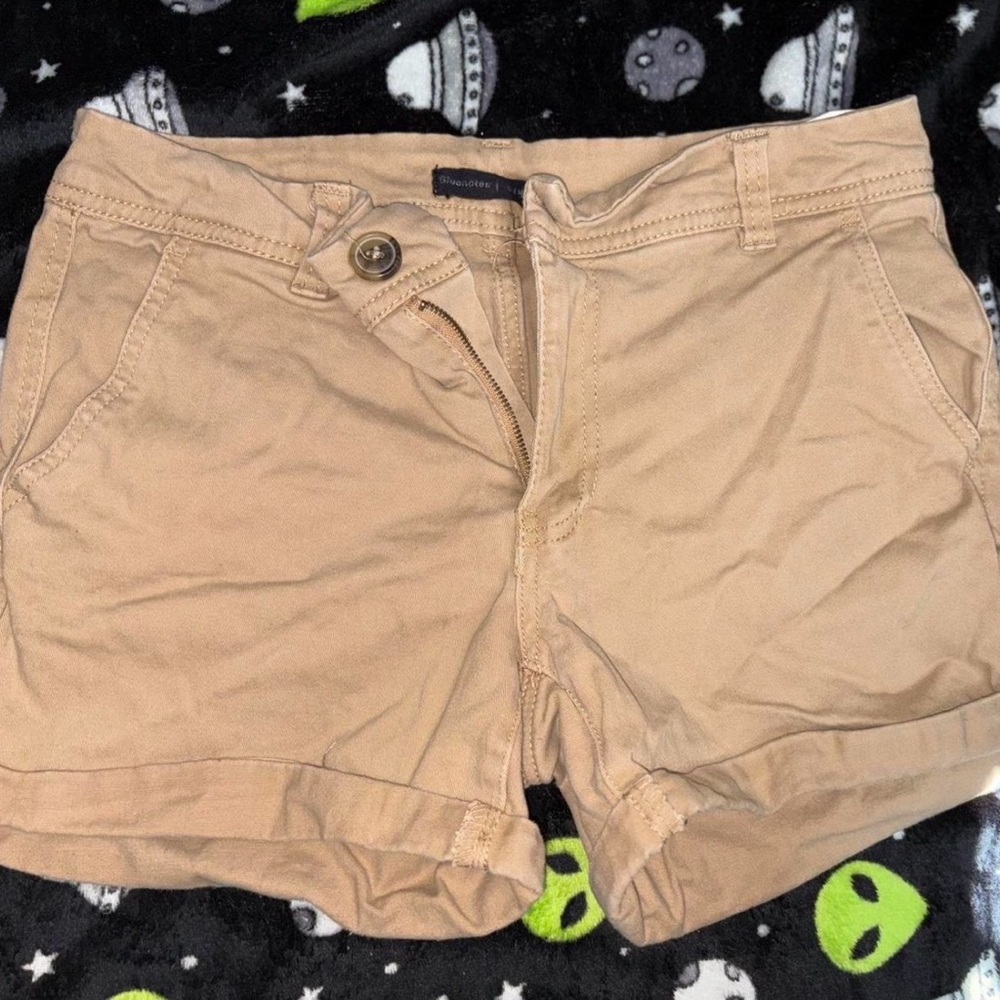 Classic Women's Tan Cotton Blend Shorts
